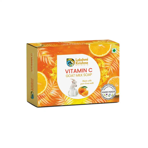 Lakshmi Krishna Naturals Vitamin C Goat Milk Soap