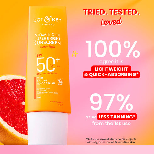 DOT & KEY Vitamin C + E Super Bright Sunscreen Spf 50