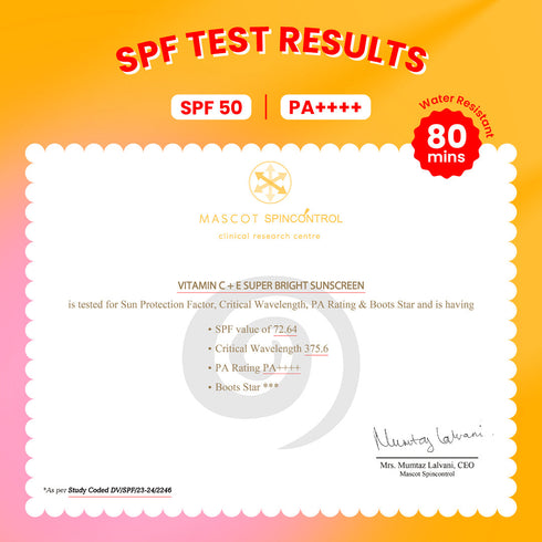 DOT & KEY Vitamin C + E Super Bright Sunscreen Spf 50