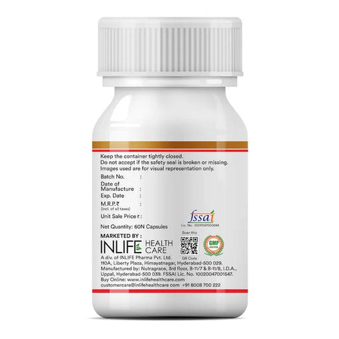 Inlife Vitamin D3 2000 IU Capsules