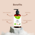 Natuur Moisturising Face Wash for Dry Skin Vitamin E, Aloe, Sandalwood & Rosemary