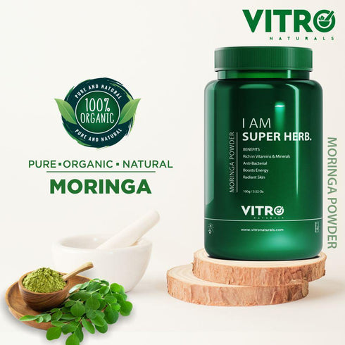 Vitro Naturals I Am Super Herb Moringa Powder
