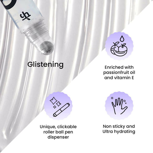 FAE Beauty Glistening Clear High Shine Lip Gloss 6 gm