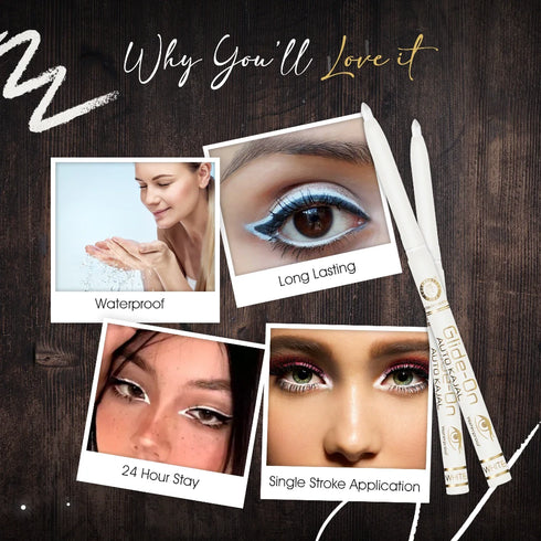 Colors Queen Glide On Pure White Kajal | 0.35 Gram