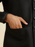 Manyavar Black Extravaganza Nehru Jacket