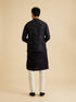 Manyavar Lustrous Blue Nehru Jacket