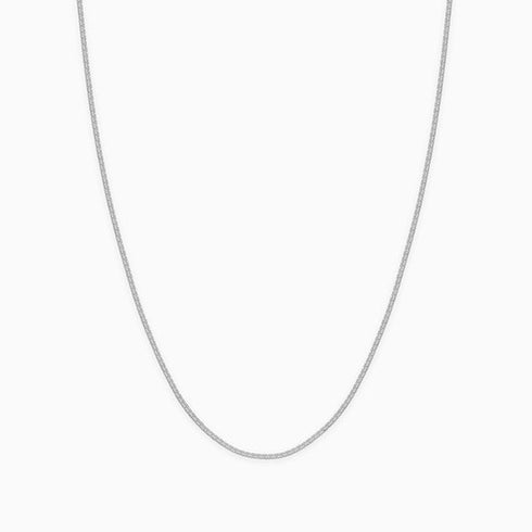 Silver Venetian Box Waist Chain