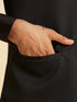 Manyavar Classy Black Nehru Jacket