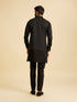 Manyavar Classy Black Nehru Jacket