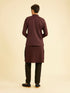 Manyavar Maroon Majesty Nehru Jacket