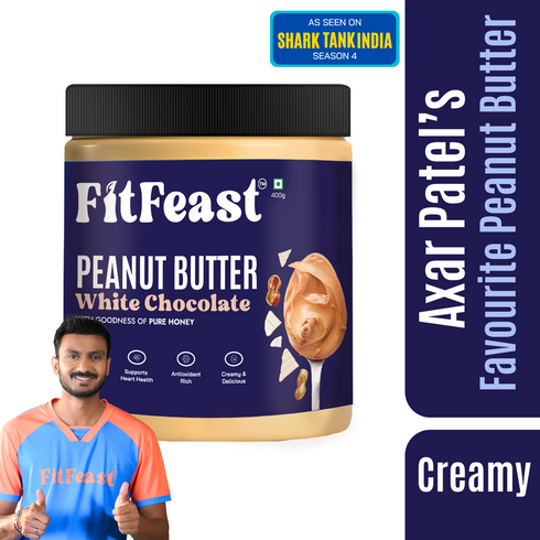 Fitfeast White Chocolate Peanut Butter 400g