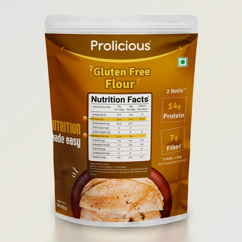 Prolicious Gluten Free Flour 14g Natural Protein