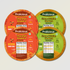Prolicious Gluten Free Khakhra Combo 10g Natural Protein Pack of 4