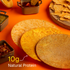 Prolicious Gluten Free Khakhra Combo 10g Natural Protein Pack of 4