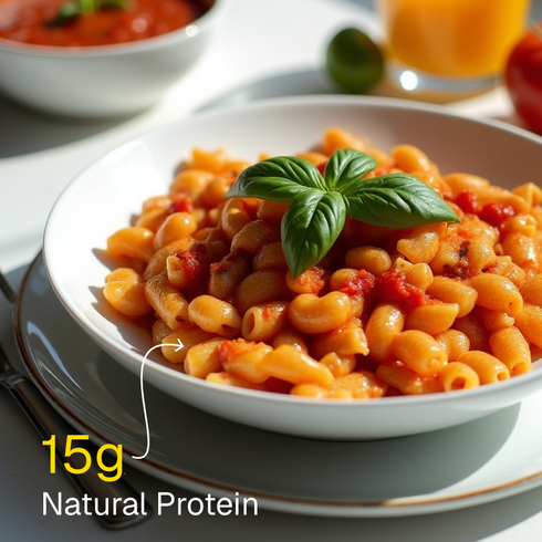 Prolicious Macaroni Pasta 15g Natural Protein Pack of 2