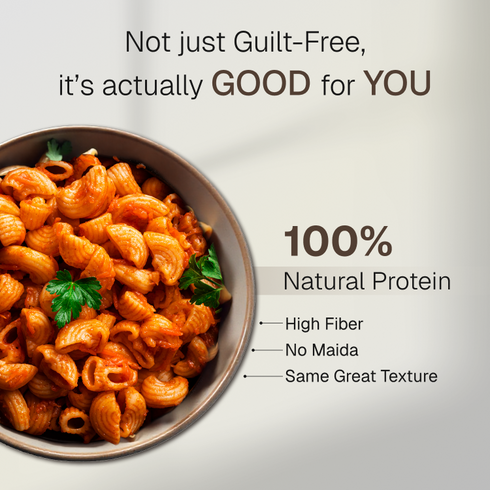 Prolicious Macaroni Pasta 15g Natural Protein Pack of 2