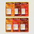 Prolicious Gluten Free Protein Thins Combo 10g Natural Protein Pack of 6