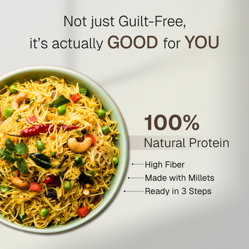 Prolicious Millet Vermicelli 13g Natural Protein