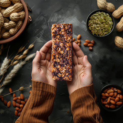 Prolicious Choco Seeds Protein Bar Single Pack 10g Natural Protein