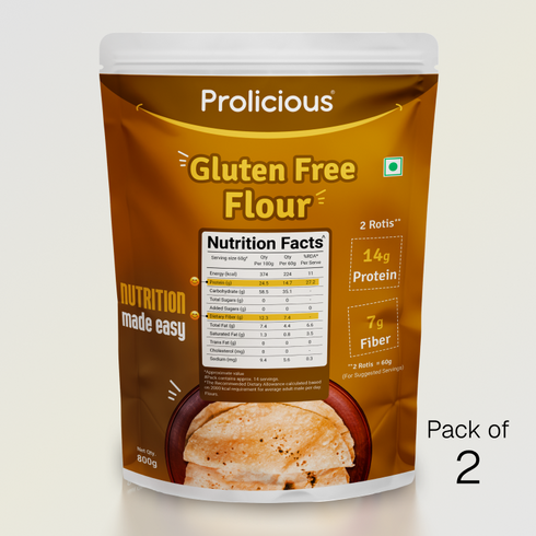 Prolicious Gluten Free Flour 14g Natural Protein