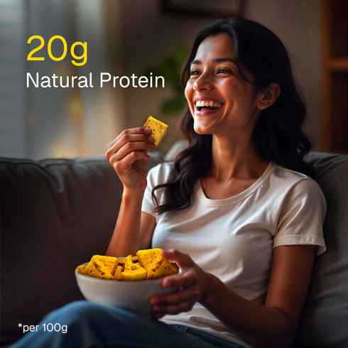 Prolicious Baked Protein Mathri Methi 20g Natural Protein Jain