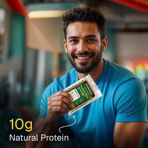 Prolicious Pani Puri Protein Thins Single Pack 10g Natural Protein