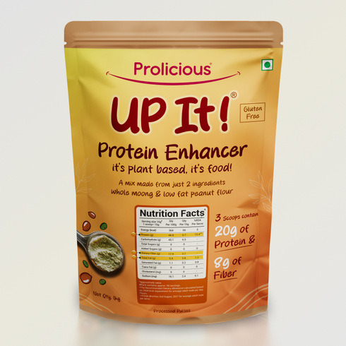 Prolicious UP It Natural Protein Enhancer Plant Based