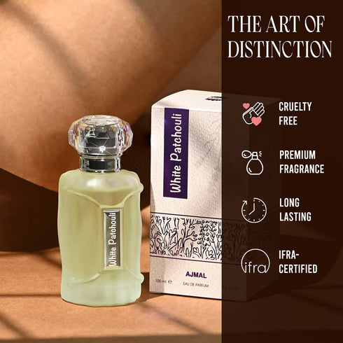 Ajmal Perfumes India White Patchouli Perfume for Women