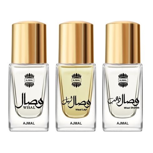 Ajmal Perfumes India Wisal Series Gifrtset for Unisex