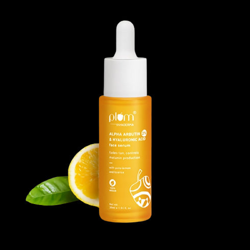 Plum 2% Alpha Arbutin & Hyaluronic Acid Face Serum