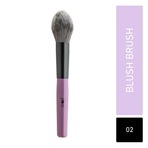 Plum Soft Blend Blush Brush Easy Pickup 02
