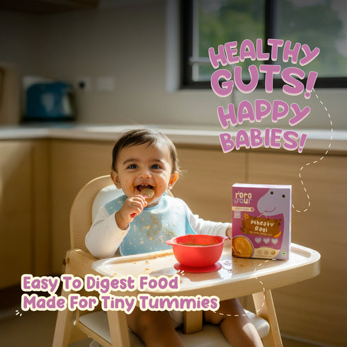Rorosaur Wheaty Ragi Baby Porridge Mix