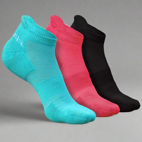 Heelium Bamboo Women Ankle Socks - 3 Pairs