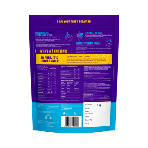 Yoga Bar ProClean Whey Protein Concentrate