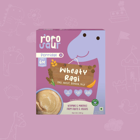 Rorosaur Wheaty Ragi Baby Porridge Mix