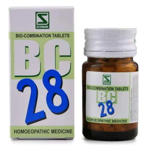 Dr Willmar Schwabe India Bio Combination 28 (BC 28) Tablet