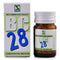Dr Willmar Schwabe India Bio Combination 28 (BC 28) Tablet