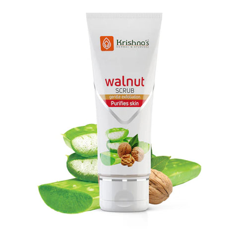 Krishna'S Herbal & Ayurveda Walnut Scrub