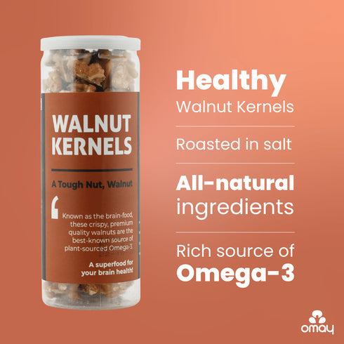 Omay Foods Walnut Kernels, 100g