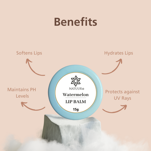 Natuur Watermelon Lip Balm 15gm