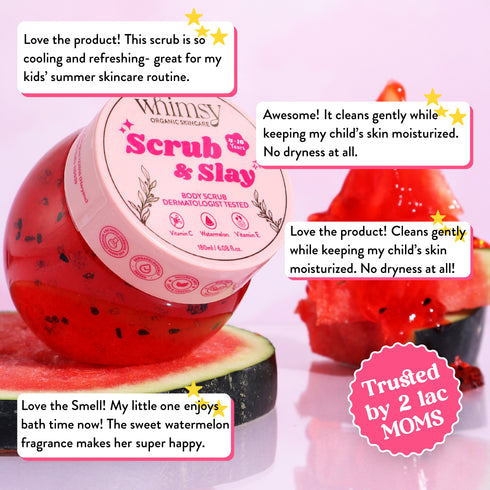 Whimsy Beauty Watermelon Body Scrub