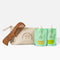 The Earth Collective Free Travel kit Cleanser Conditioner Comb & Pouch