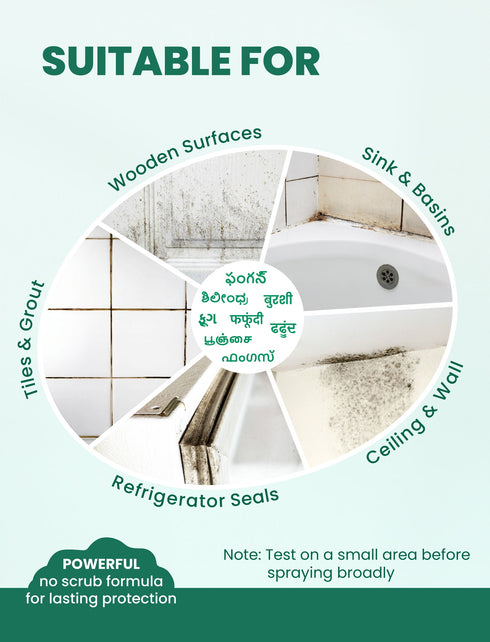 Happi Planet Mold & Mildew Stain Remover Spray