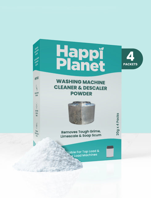 Happi Planet Washing Machine Cleaner & Descaler 8 Tablets
