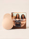 UNDERNEAT Reusable Lift Nipple Cover – AirLock Adhesive Technology, Extended Lifting Tabs, Seamless & Invisible - Beige