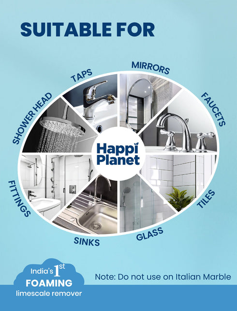 Happi Planet Tap Cleaner & Floor Cleaner Combo