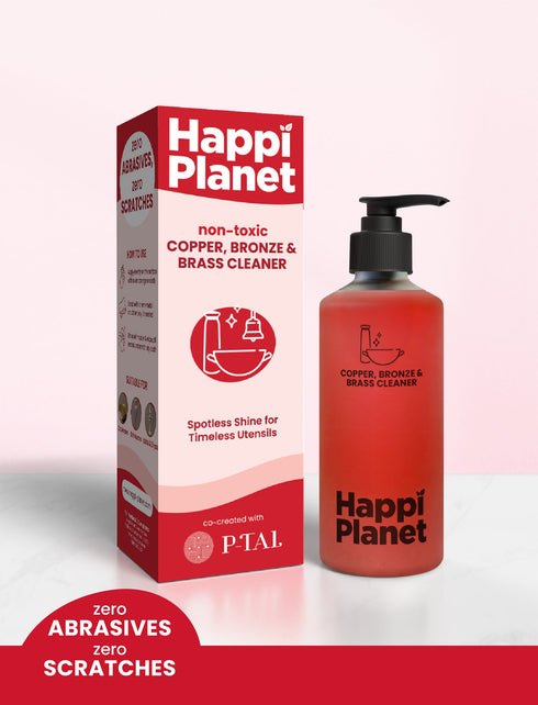 Happi Planet Copper Bronze & Brass Cleaner