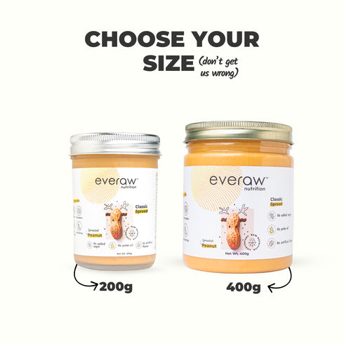Everaw Nutrition Sprouted Peanut Butter