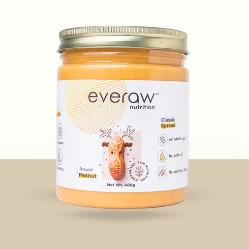 Everaw Nutrition Sprouted Peanut Butter
