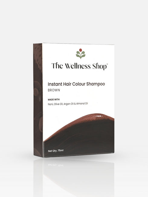 The wellness shop Instant Brown Hair Colouring Shampoo + Conditioner